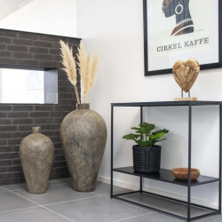 Console contemporaine en bois et métal GIVAUDE, tendance actuelle