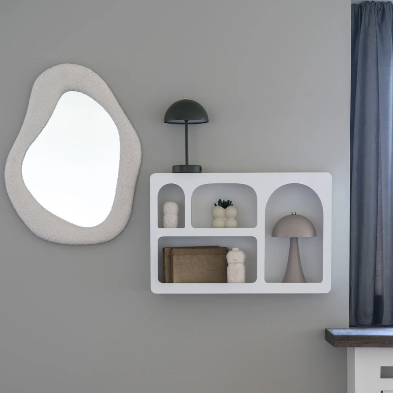 Lampe de table LED à charger forme champignon LIKATA - Moderne