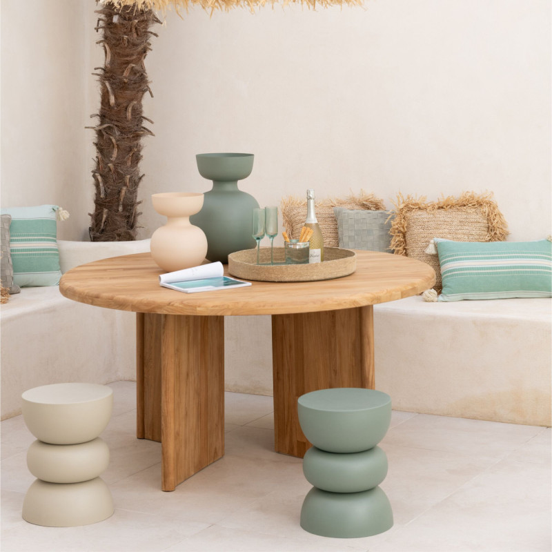 Table d'appoint design en métal FERO - Salon Moderne