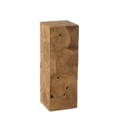 Table d'appoint design en bois PUZIA - Design et Sophistication