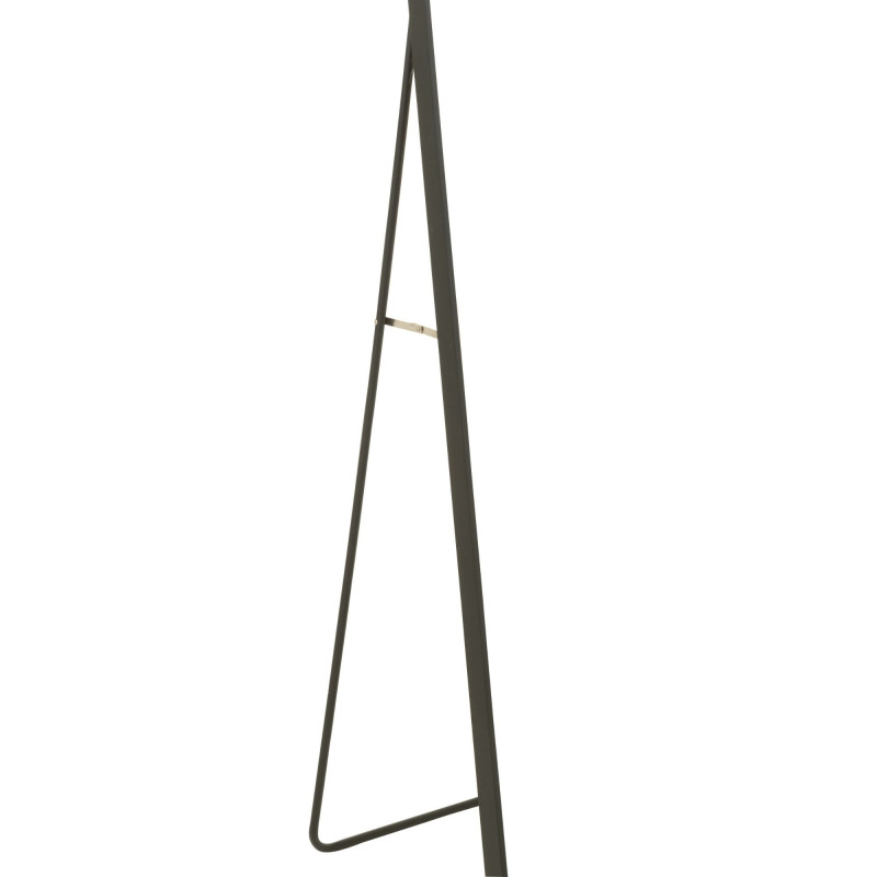 Miroir sur pieds en métal noir VANY - Moderne Chic