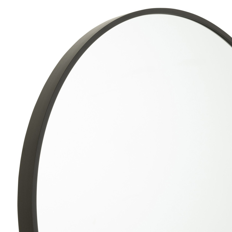 Miroir sur pieds en métal noir VANY - Moderne Chic