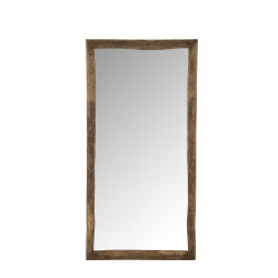 Miroir en bois 176x90 cm LETY - Déco Moderne