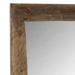 Miroir en bois 176x90 cm LETY - Déco Moderne