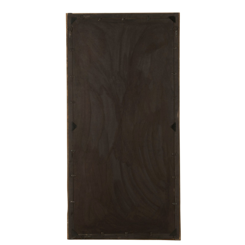 Miroir en bois 176x90 cm LETY - Déco Moderne