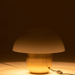 Lampe champignon doré CHAMP