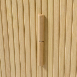 Armoire en chêne 113x90cm MILO - Design Scandinave