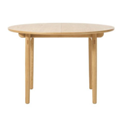 Table à manger extensible en chêne IZYO : Pour des Repas Conviviaux