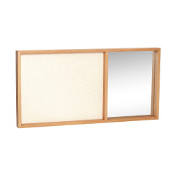 Miroir design en bois COMBY