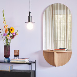 Miroir moderne en bois NAMA