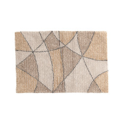 Tapis de salle de bain moderne en coton 60x90cm LORI