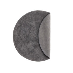 Tapis de salle de bain rond en coton 60cm BALI
