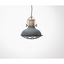 Suspension grille métal et bois GRID - Label 51