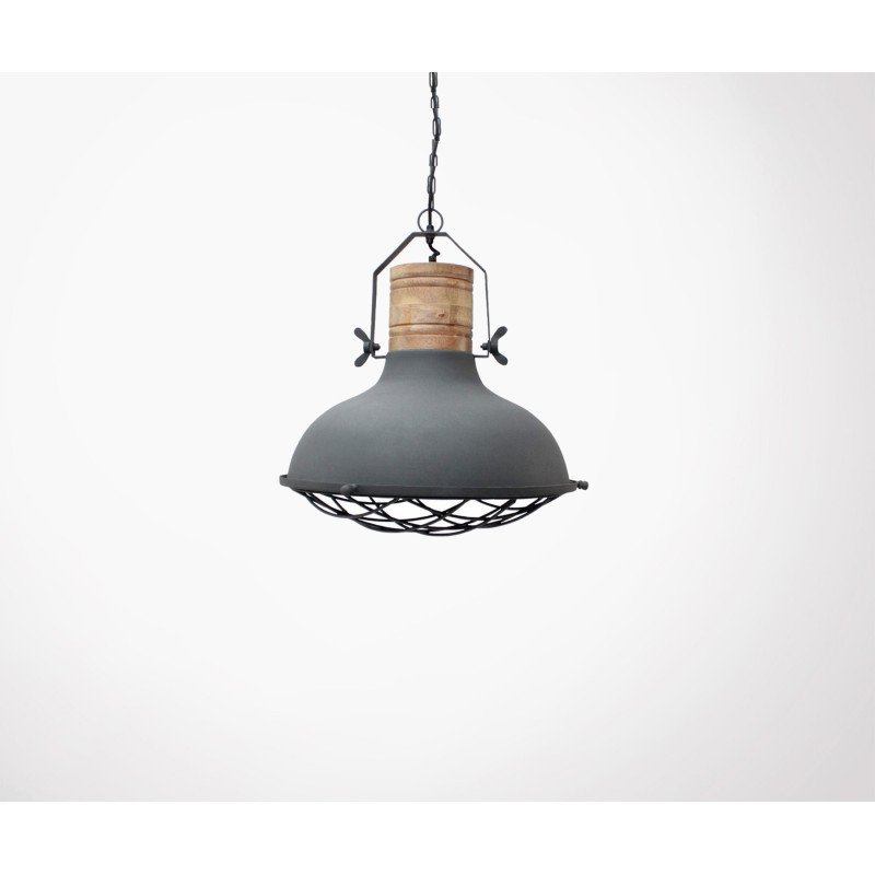 Suspension grille métal et bois GRID - Label 51