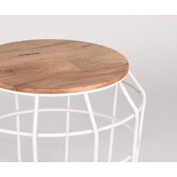Table d'appoint bois et métal PIXEL M - Label 51