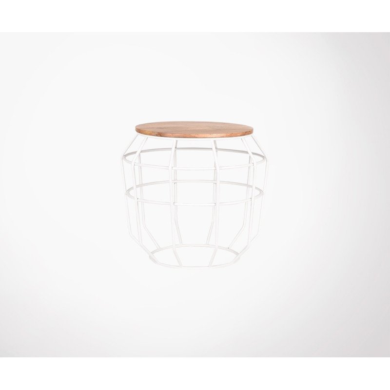Table d'appoint bois et métal PIXEL M - Label 51